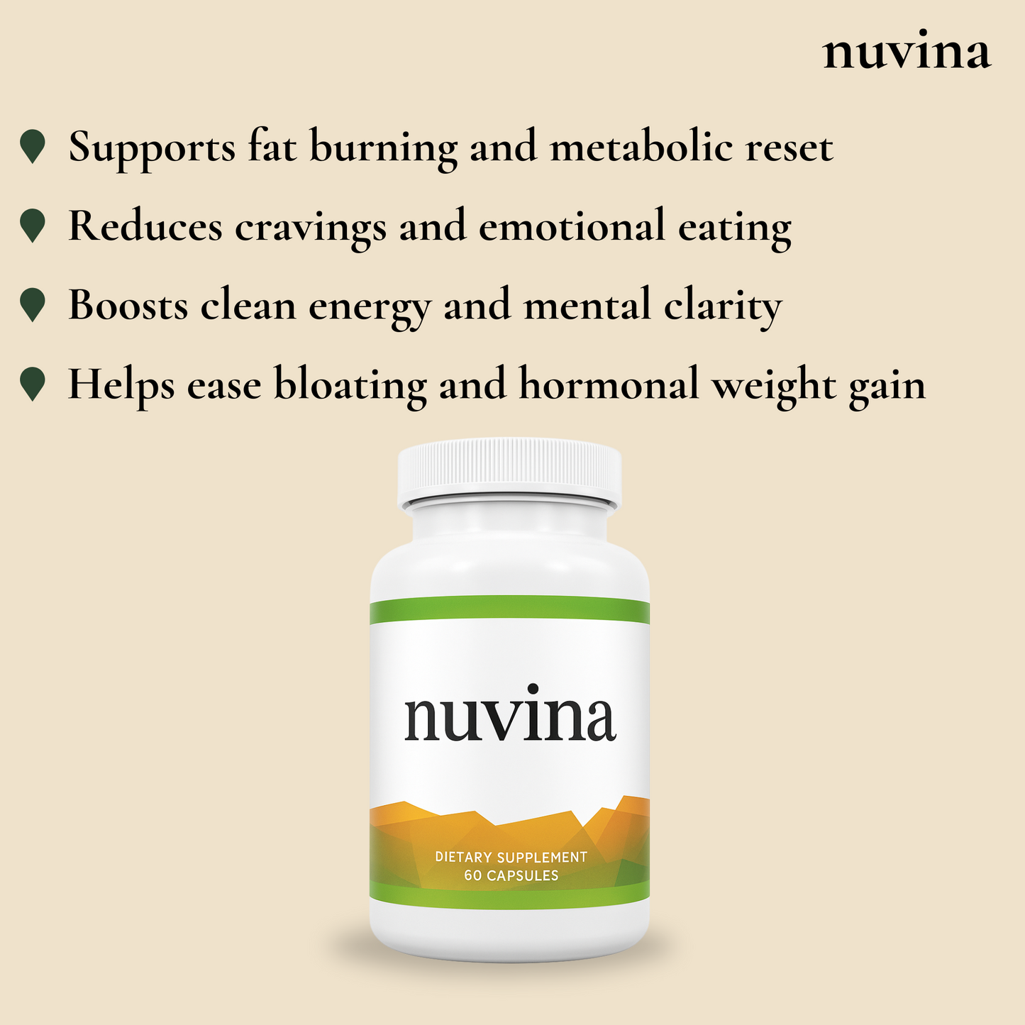 Nuvina Benefit Bullet Points